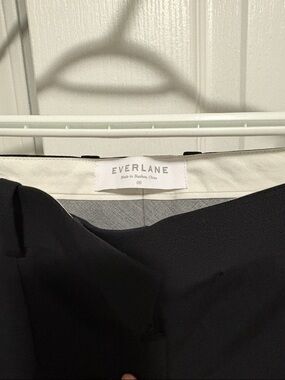 Everlane Black High-Waist Dress Pants